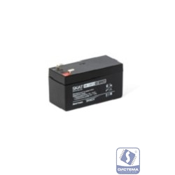БАСТИОН SKAT SB 12012 АКБ AGM 12V 1,2Ач I зар.0,36А, ножевые клеммы F1,  гарантия - 18 месяцев) (2530)