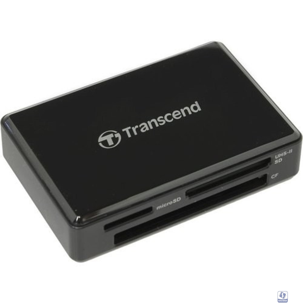 Внешний картридер Считыватель карты памяти Transcend USB3.1 Gen1 All-in-1 UHS-II Multi Card Reader [TS-RDF9K2]