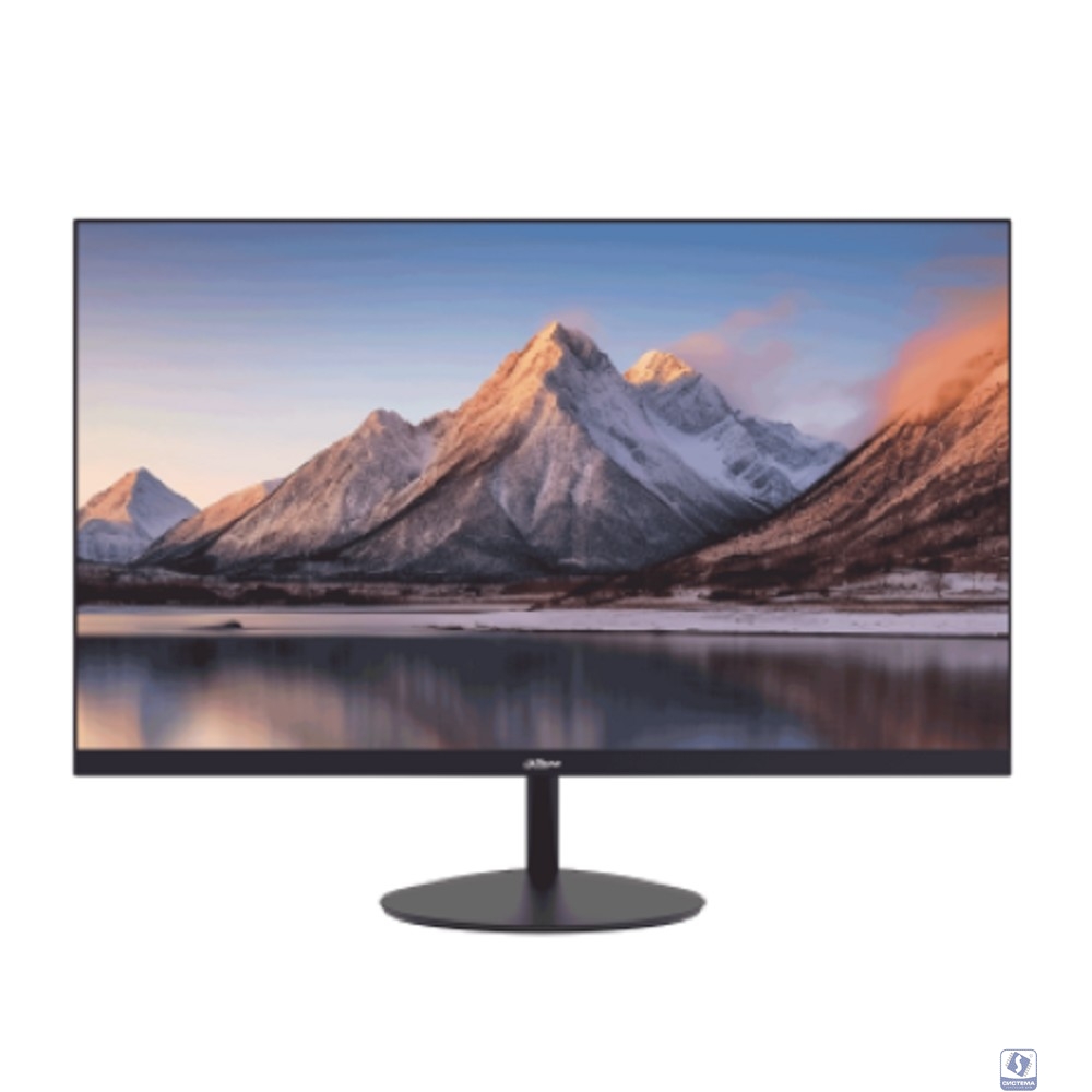 Dahua DHI-LM24-A200Y 23.8"(16:9) FullHD монитор VA ELED 1920x1080 250 кд/м2 3000:1 178°/178° 10 мс 100Гц 16.7Млн (8 бит) VESA 75X75  VGA HDMI