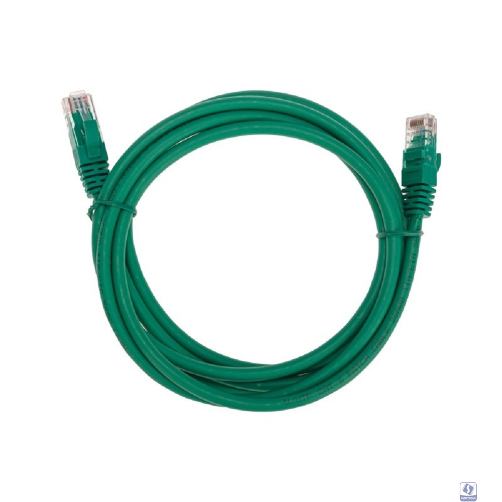 Rexant (02-0296-2) Патч-корд U/UTP, CAT 6, RJ45-RJ45, 26AWG, LSZH, зеленый, 2м