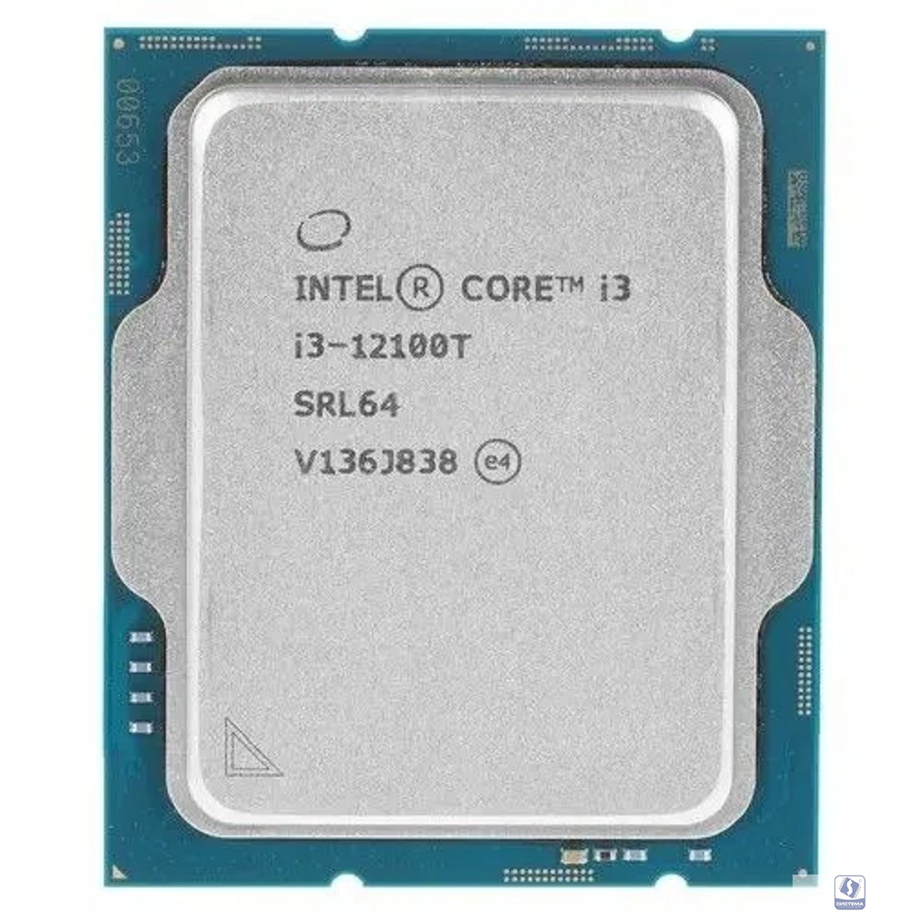 CPU Intel Core i3-12100T CM8071504651106 Alder Lake 4C/8T 2.2-4.1GHz (LGA1700, L3 12MB, 7nm, UHD graphics 730 1.4GHz, TDP 69W) OEM
