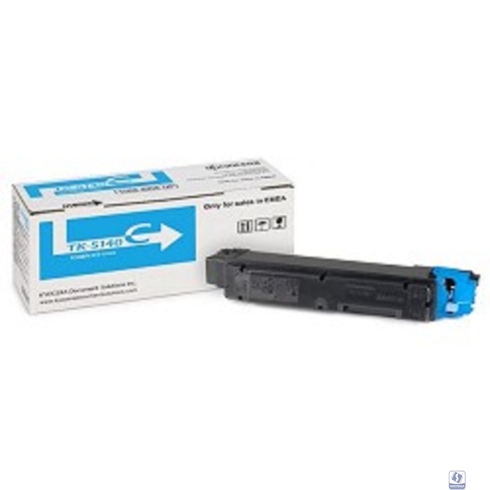 Kyocera-Mita TK-5140C Тонер картридж, Cyan 