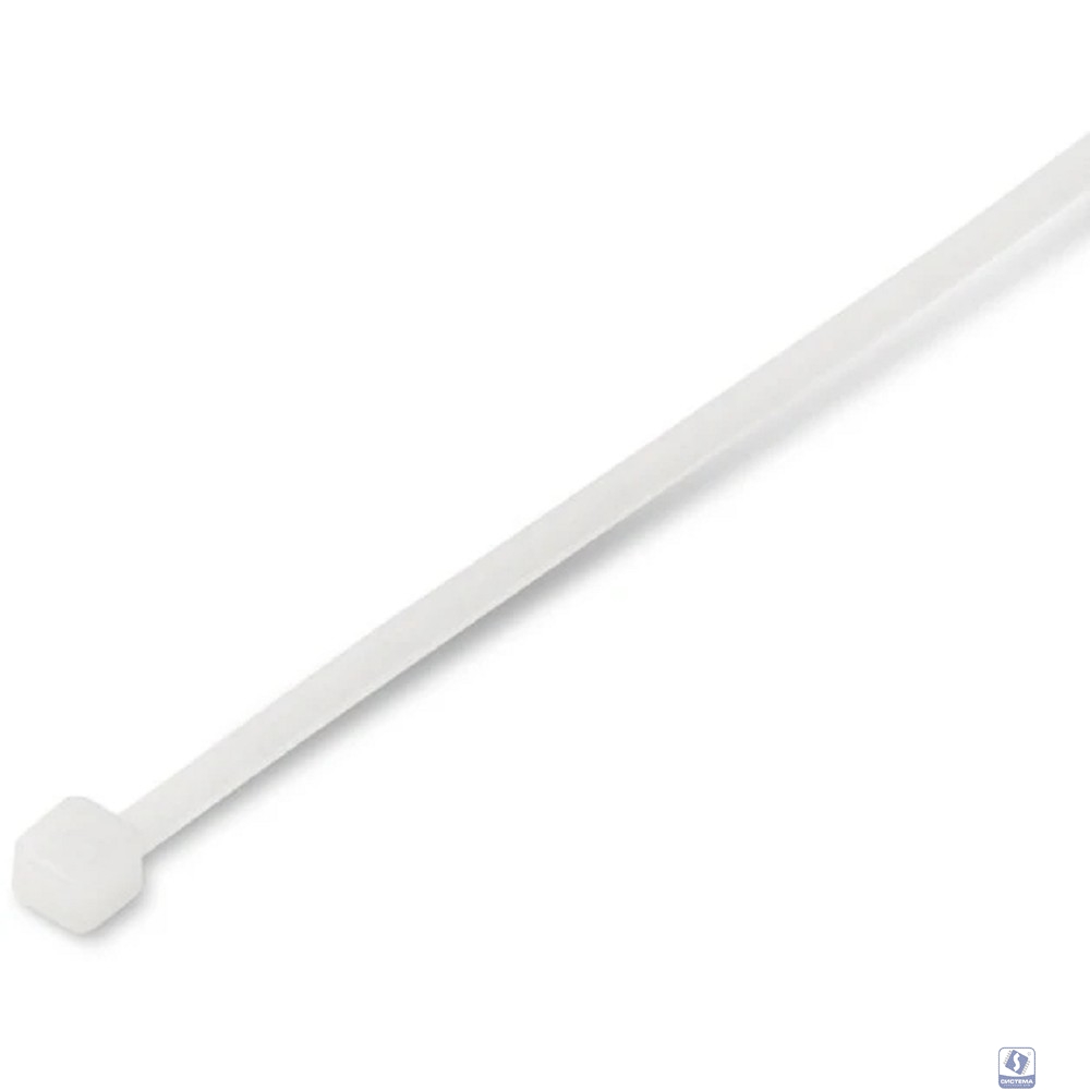 Hyperline GT-300IC Стяжка нейлоновая неоткрывающаяся, безгалогенная (halogen free), 300x3.6мм, (100 шт)