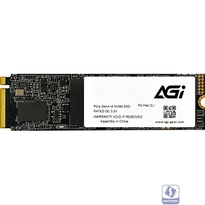 Накопитель SSD AGi PCIe 4.0 x4 2TB AGI2T0G43AI818 M.2 2280