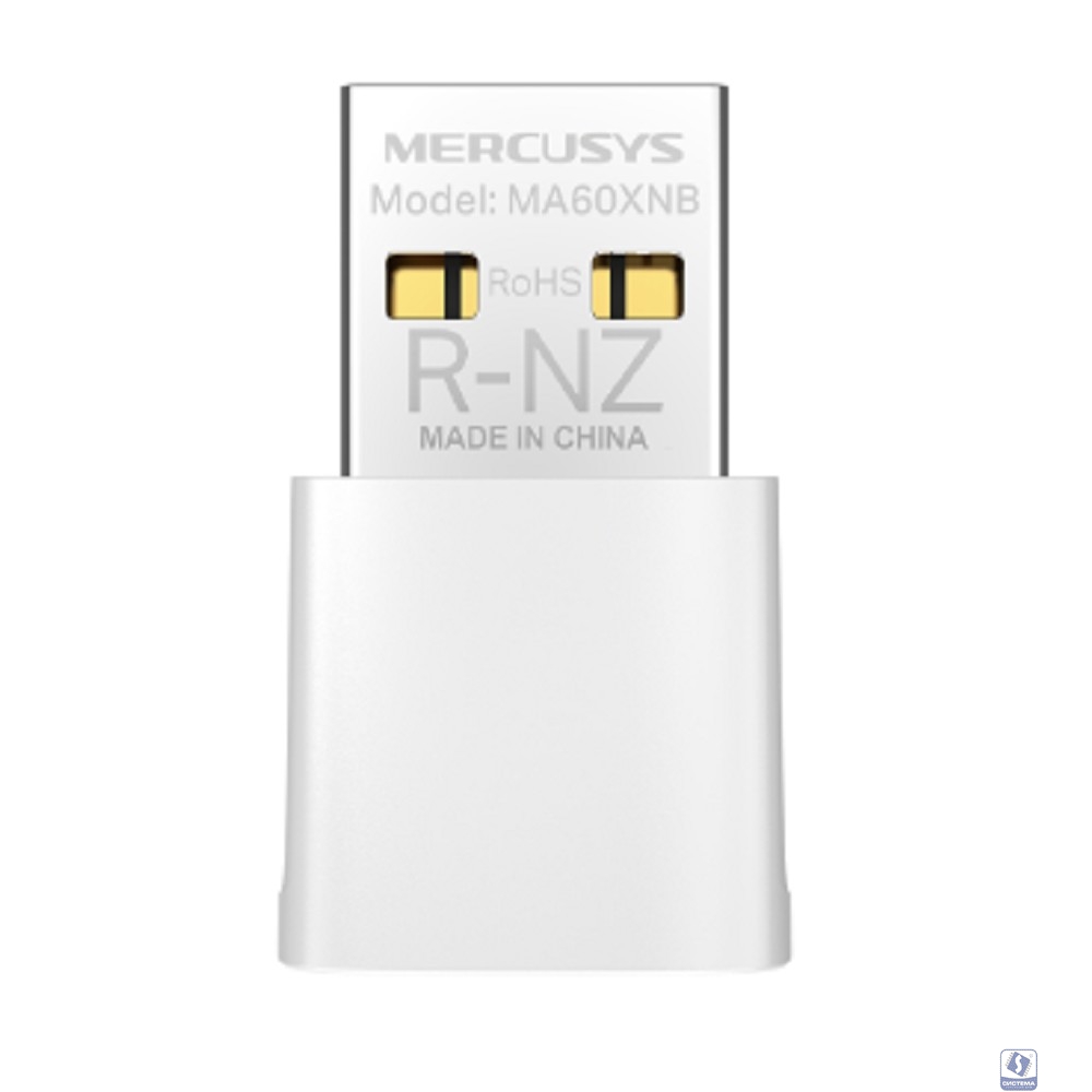 Mercusys MA60XNB Сверхкомпактный USB-адаптер с поддержкой Wi-Fi 6 AX900 и Bluetooth 5.3
