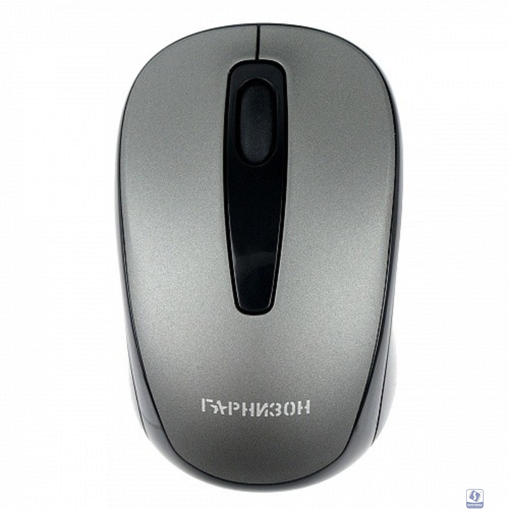 Гарнизон Мышь беспров. GMW-450-1, чип X4, серый, 1000 DPI, 2 кн.+ колесо-кнопка
