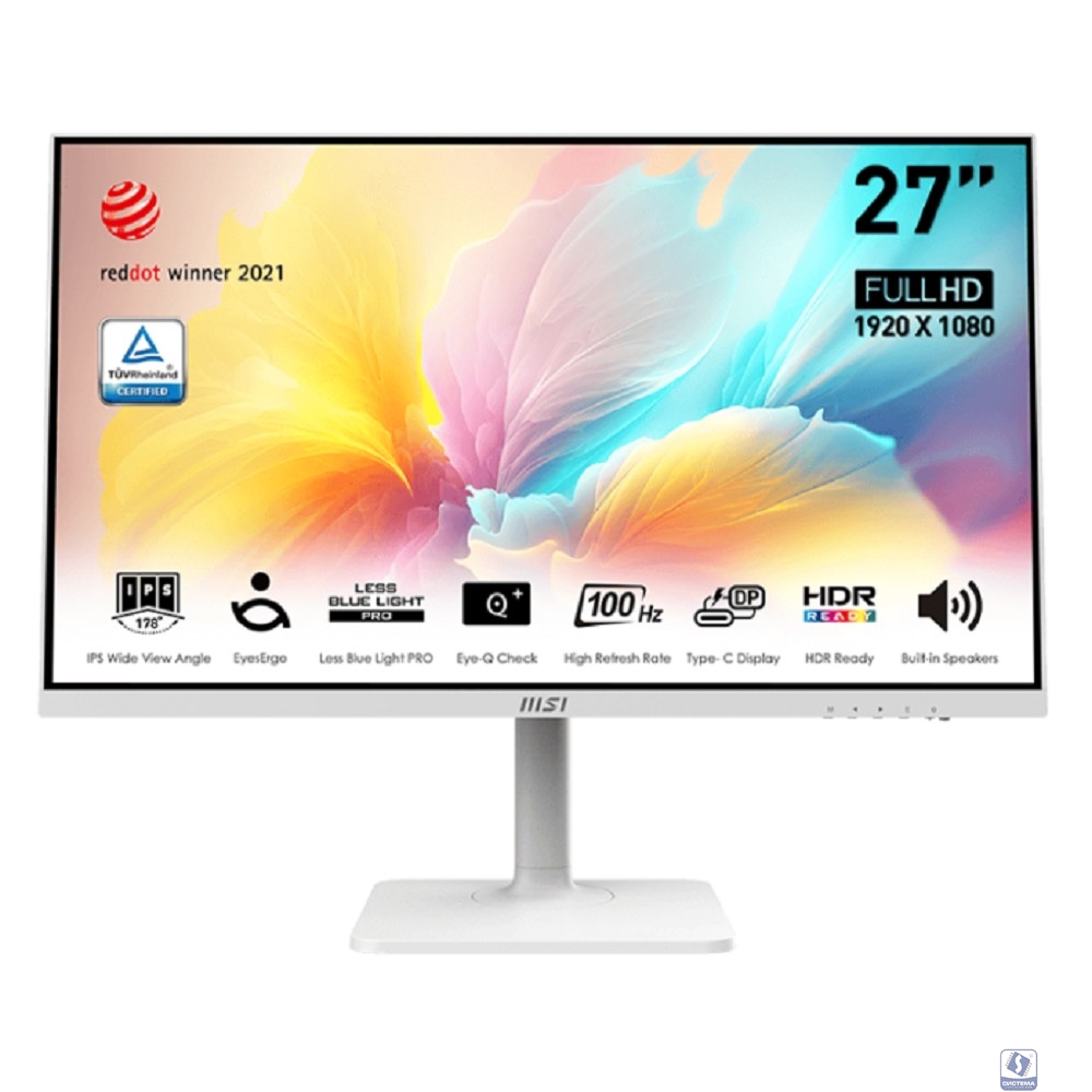 MSI Modern 27" MD2712PW белый  [9S6-3PA49H-218]
