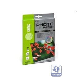 CACTUS CS-GA520050 Фотобумага  глянцевая, А5, 210*148мм, 200 г/м2, 50 листов