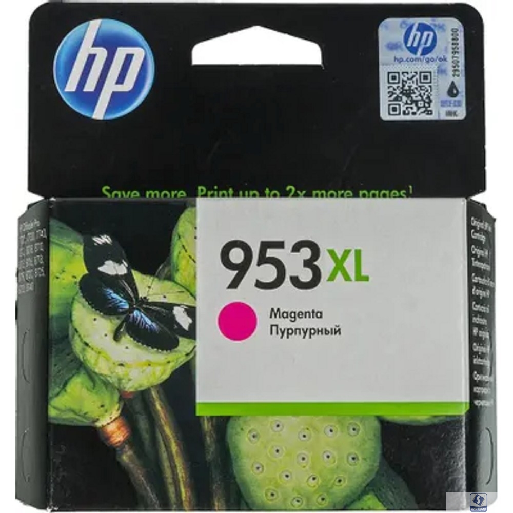 HP F6U17AE Картридж струйный №953XL пурпурный 