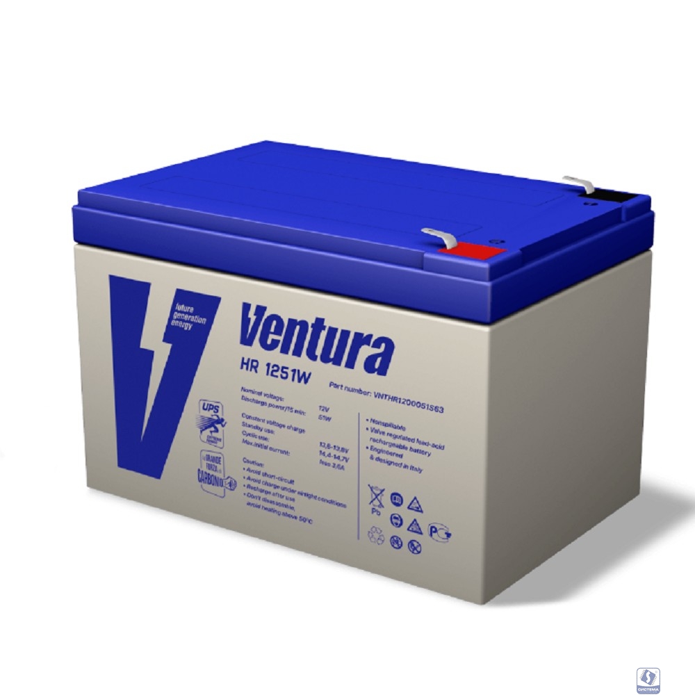 АКБ Ventura HR 1251W 12V/310 Вт/блок 