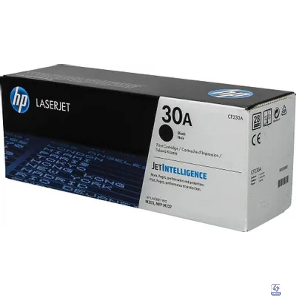 HP CF230A Картридж 30A, Black 