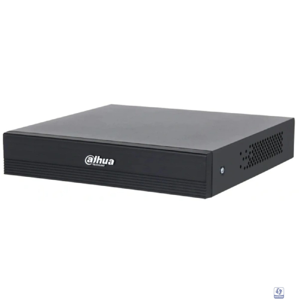 DAHUA DH-XVR1B08H-I/T 8-канальный HDCVI-видеорегистратор c SMD HDCVI, AHD, TVI, IP, CVBS; IP-каналы: до 12 каналов до 6Мп;  1 SATA III до 16Тбайт; видеоаналитика 1 HDMI, 1 VGA; 1 RJ45 100Мбит/с