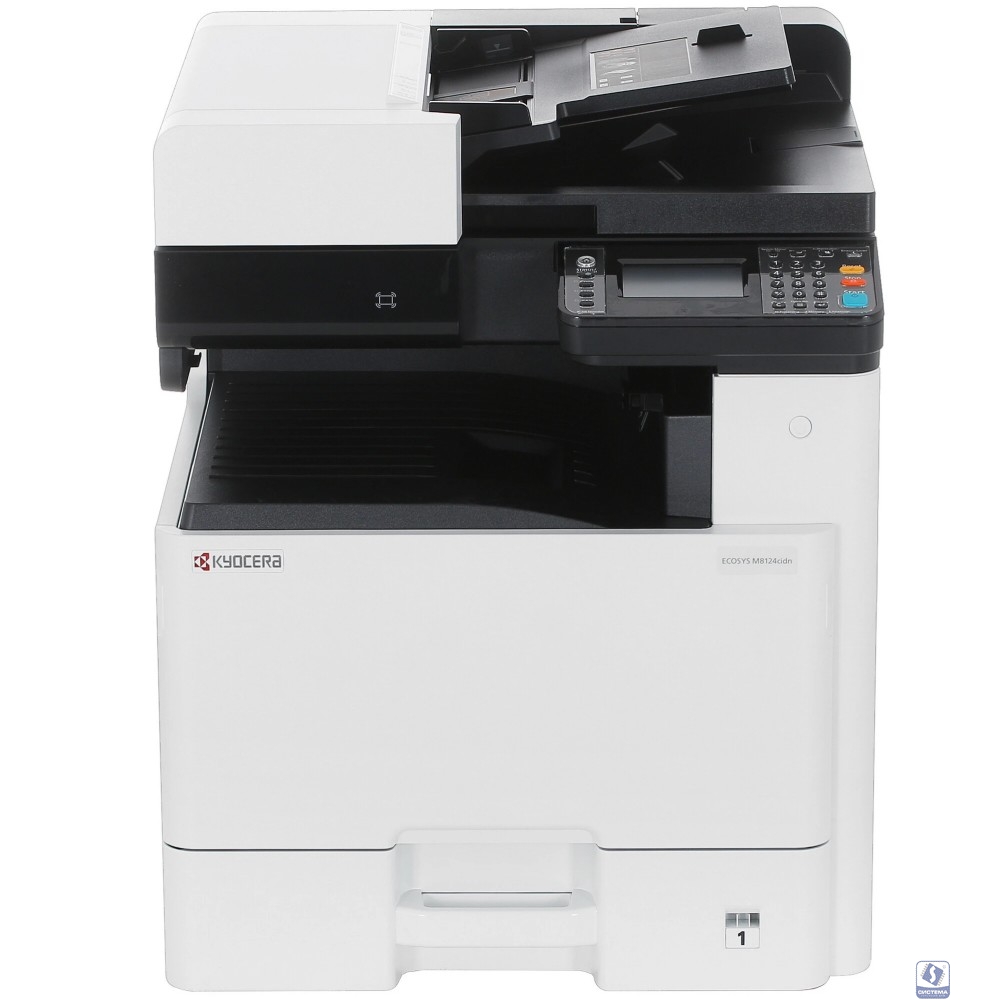 Kyocera Ecosys M8124cidn (1102P43AX0) (А3, 24/12 ppm A4/A3 1,5 GB, USB, Network, дуплекс, автоподатчик, пуск. комплект, старт. карт.TK-8110)АЗИЯ
