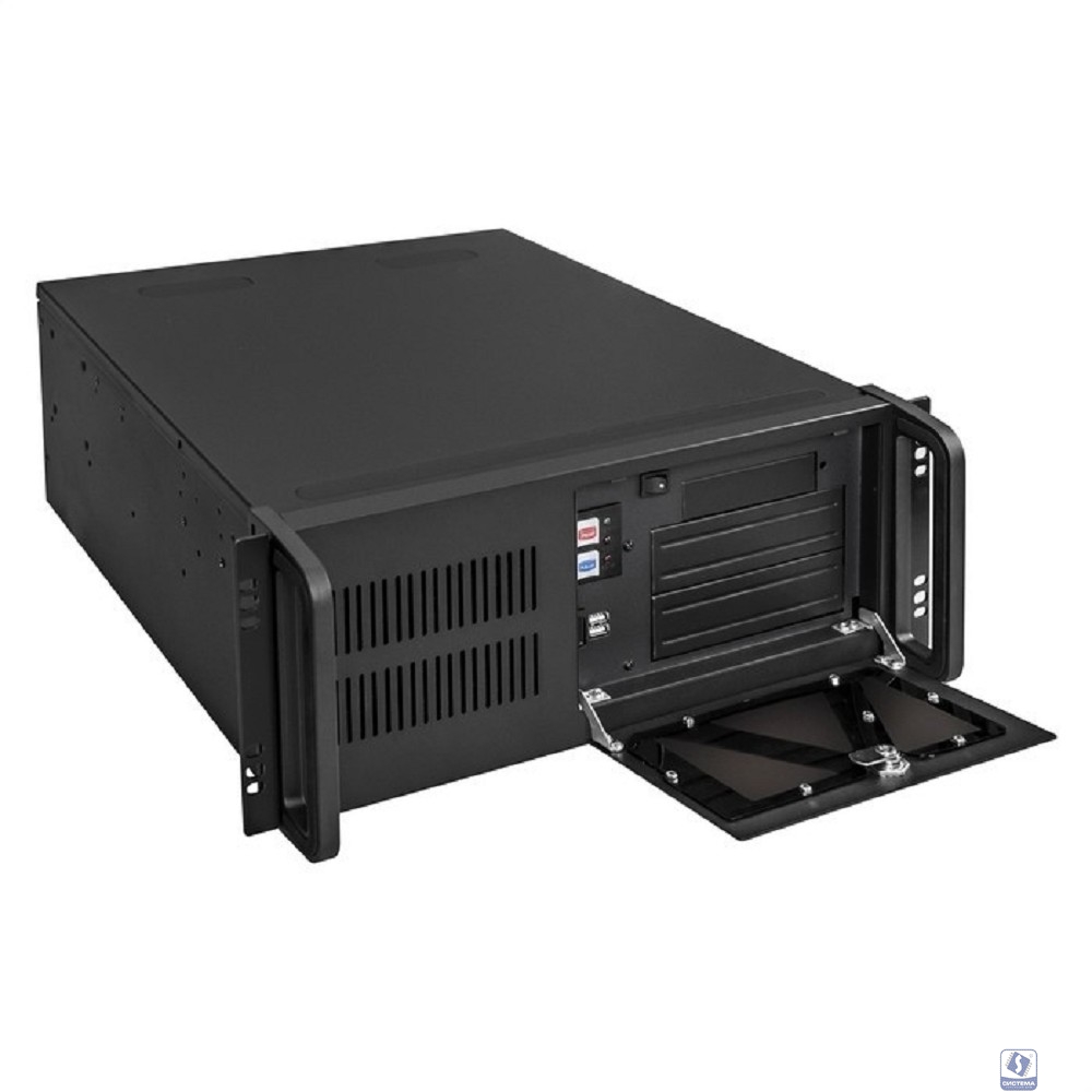 Exegate EX293218RUS Серверный корпус ExeGate Pro 4U450-07/4U4017S <RM 19", высота 4U, глубина 450, БП 700RADS, USB>