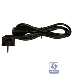 Кабель питания Gembird 4.5-5.0м, черный, с заземление, пакет [PC-186-15]