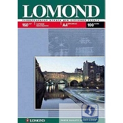 0102031  LOMOND  Матовая бумага 1x A4, 160г/м2, 25л