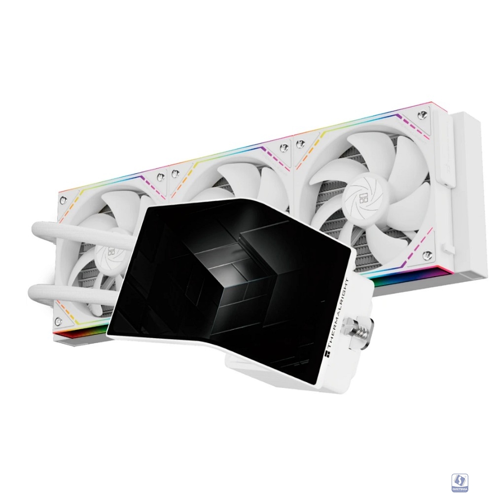 Thermalright Система водяного охлаждения Levita Vision 360 ARGB White / 3x120mm ARGB PWM Fans / TRLV360AW