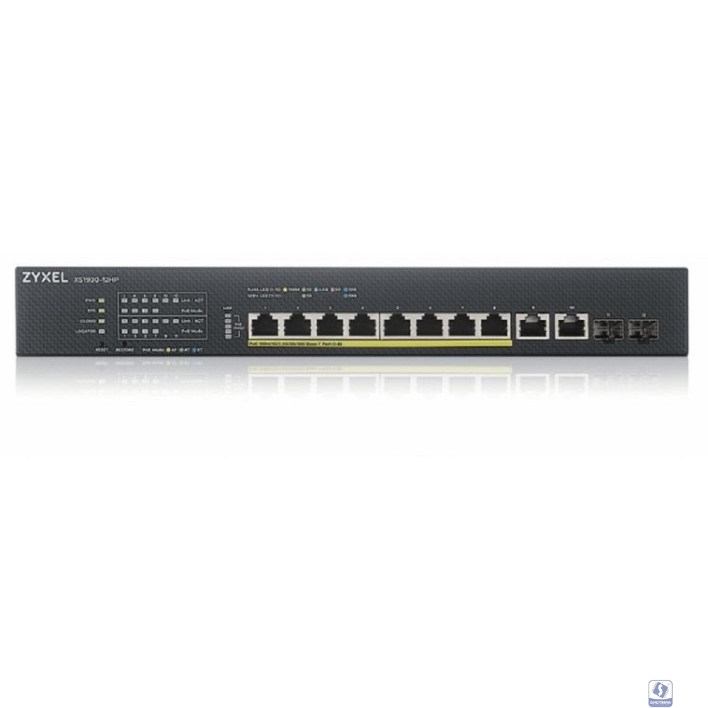 ZYXEL XS1930-12HP-ZZ0101F NebulaFlex Коммутатор 2SFP+ 375W управляемый