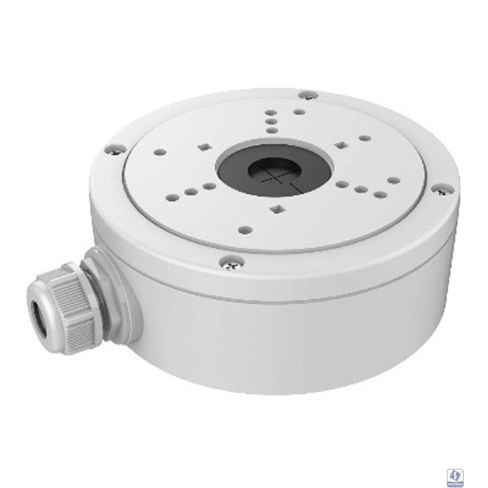 iFLOW F-AY10023 Монтажная коробка, белая, для купольных камер, алюминий, 137?53.4?164.8мм