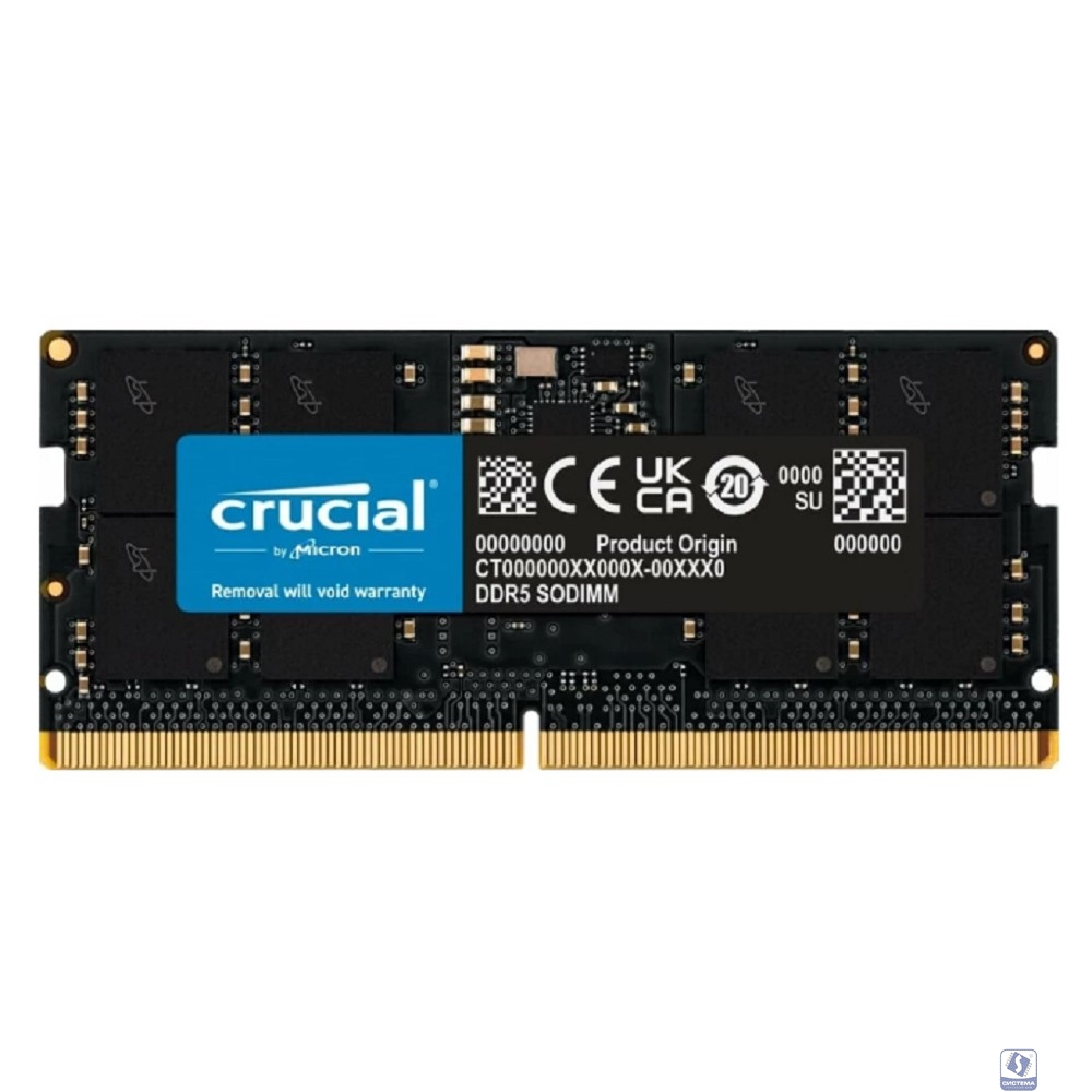 DDR5 Crucial 16Gb 4800MHz CB16GS4800 CL40 SO-DIMM