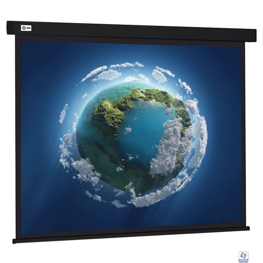 Экран Cactus Wallscreen CS-PSW-127X127-BK 127х127см 1:1 настенно-потолочный рулонный черный