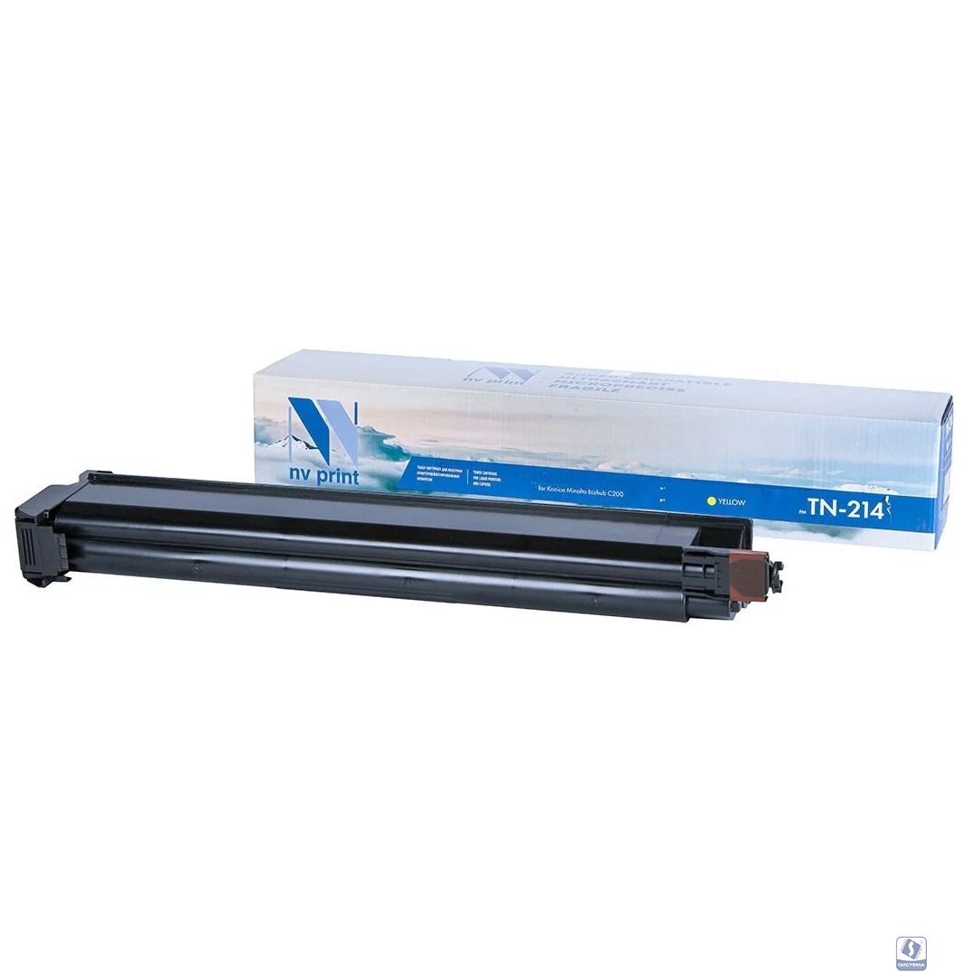 Тонер-картридж NVP совместимый NV-TN-214 Yellow для Konica-Minolta bizhub: C200 (18500k)
