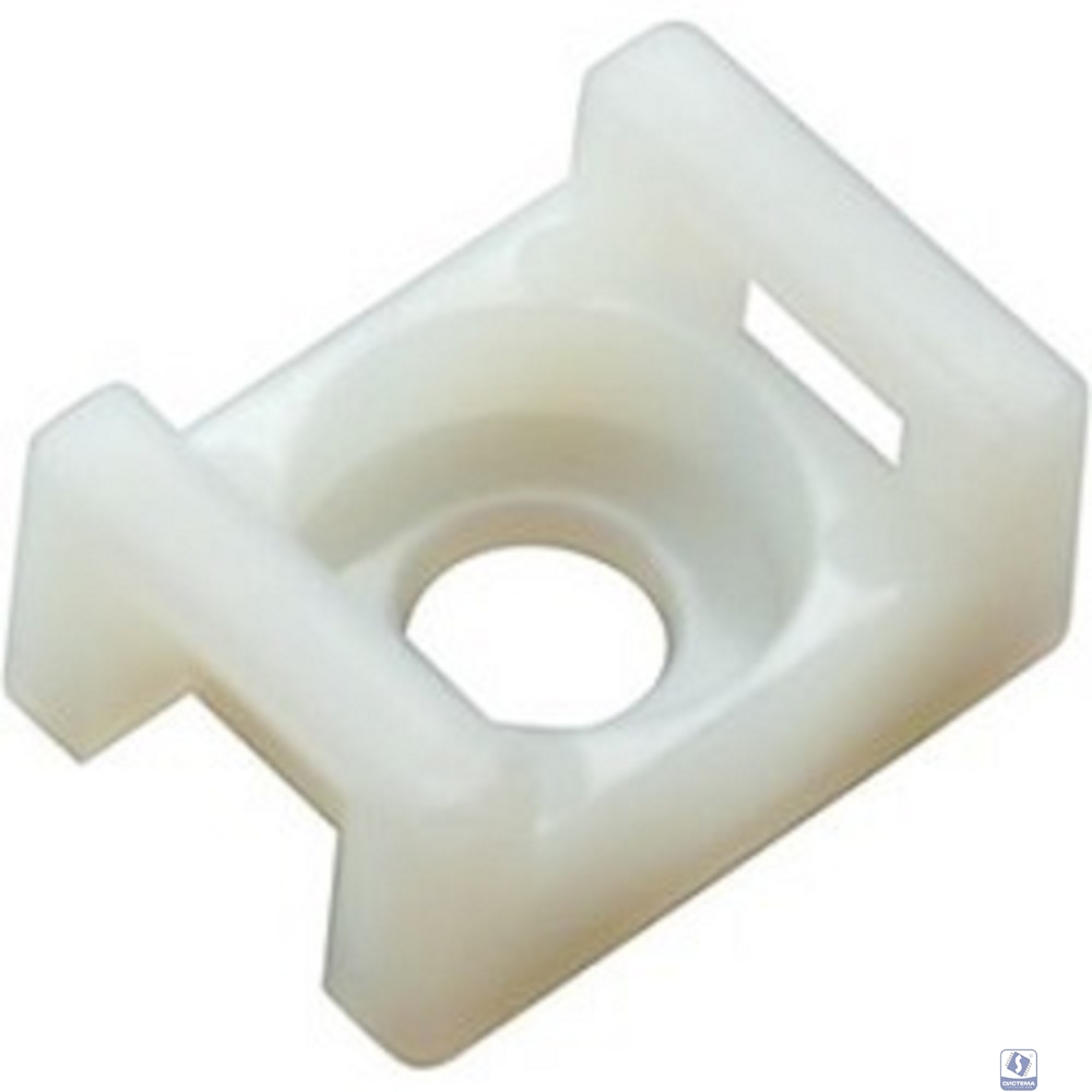 Rexant (07-2102) Площадка для крепления стяжки 22.2 х 16 мм (100 шт.) белая