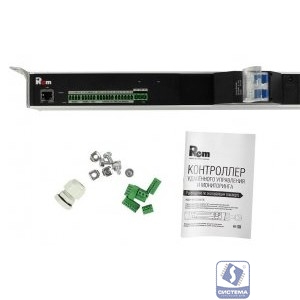 REM Упр. верт. блок розеток с монит. Rem-MC1 4x3 С13, 4x2 С19, 32A, алюм., 42-48U, колодка R-MC1-32-4x3C13-4x2C19-A-1820-K