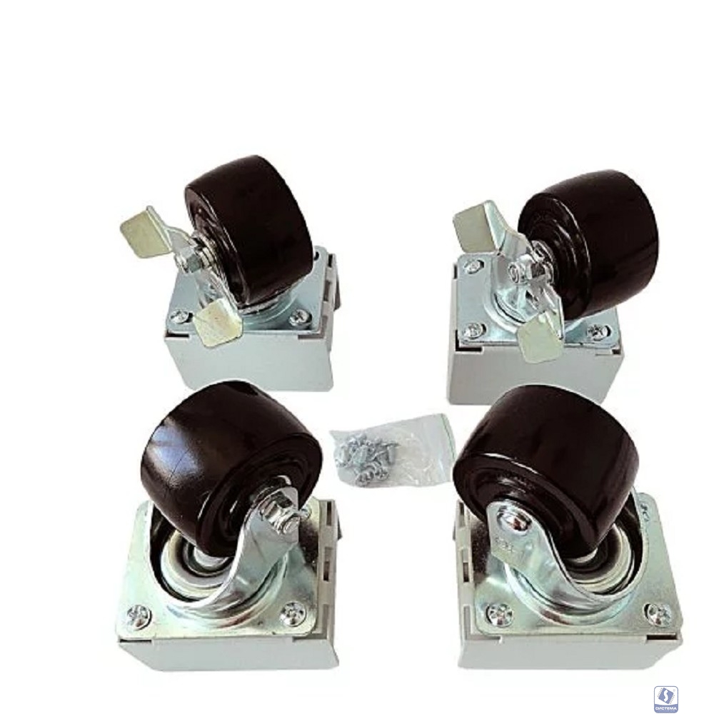 ЦМО Комплект грузоподъемных роликов 3"*2" для шкафов ШТК-М, 4 шт. (ШТК-М-150)