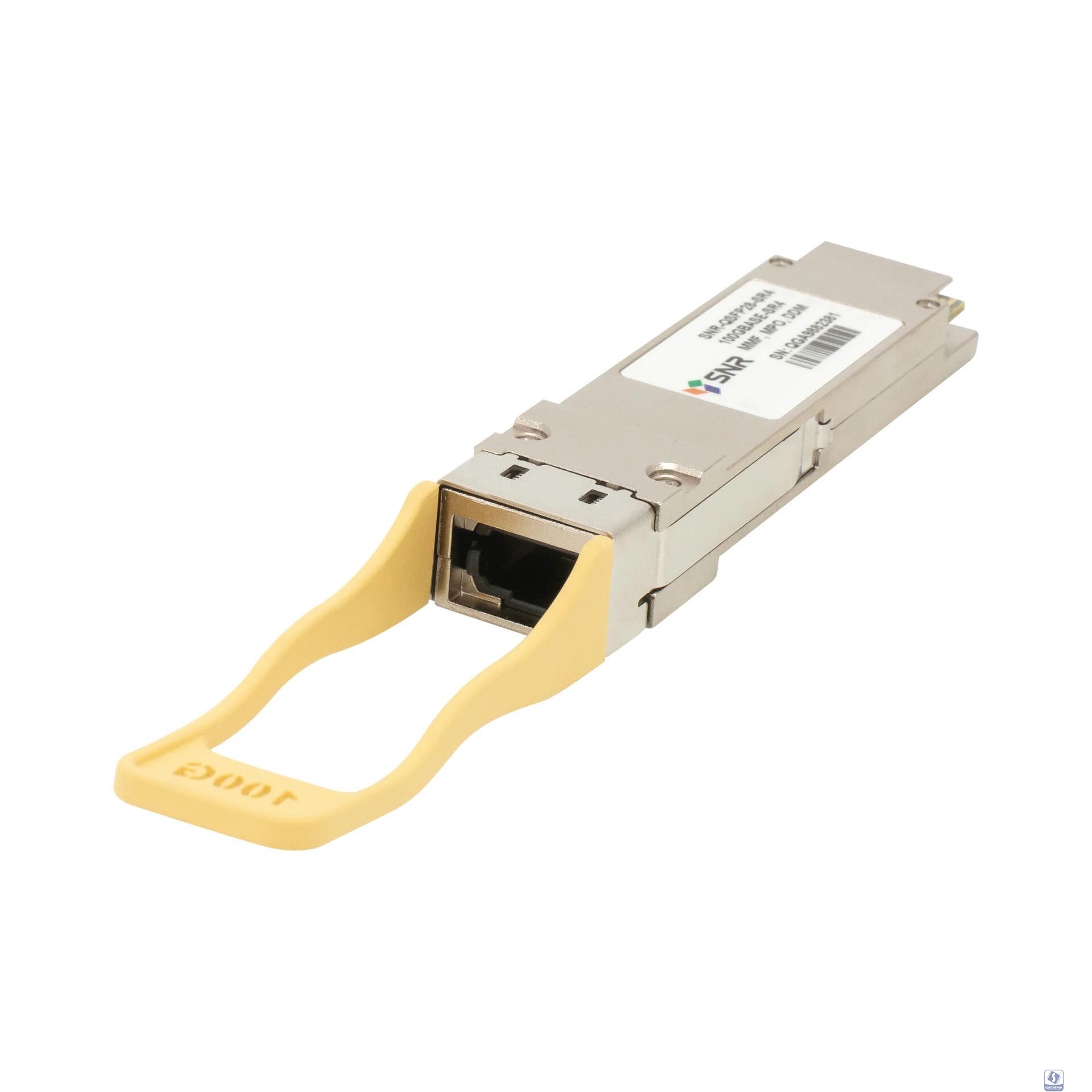 SNR Модуль SNR-QSFP28-SR4 QSFP28 100GBASE-SR4, разъем MPO, дальность до 100м