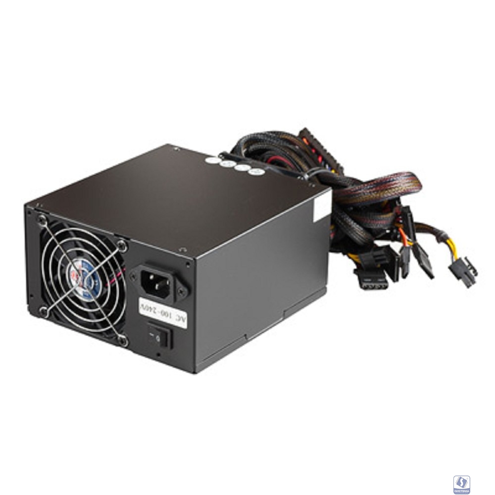 Exegate EX174460RUS Блок питания 700W Exegate <RM-700ADS> APFC OEM,2 х 8 cm fan, 20+4pin/(4+4)pin+(4+4)pin , 2xPCI-E , 9xSATA ((Server) PRO) [252873]