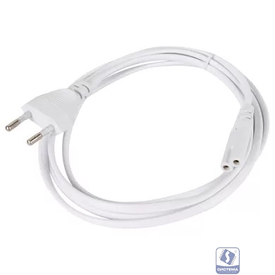 Кабель для аудио-видео техники IEC-320-C7, 2-pin 1,8m ,черный, iOpen<ACE023-W-1.8M>