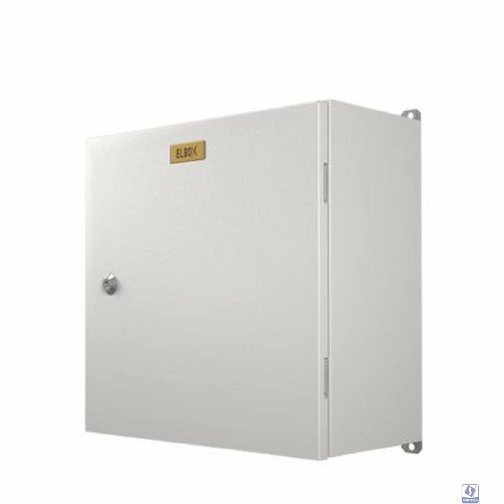 Elbox Электротехнический распределительный шкаф IP66 навесной (В400 x Ш300 x Г150) EMW c одной дверью, нерж. сталь EMW-400.300.150-1-IP66-AISI430