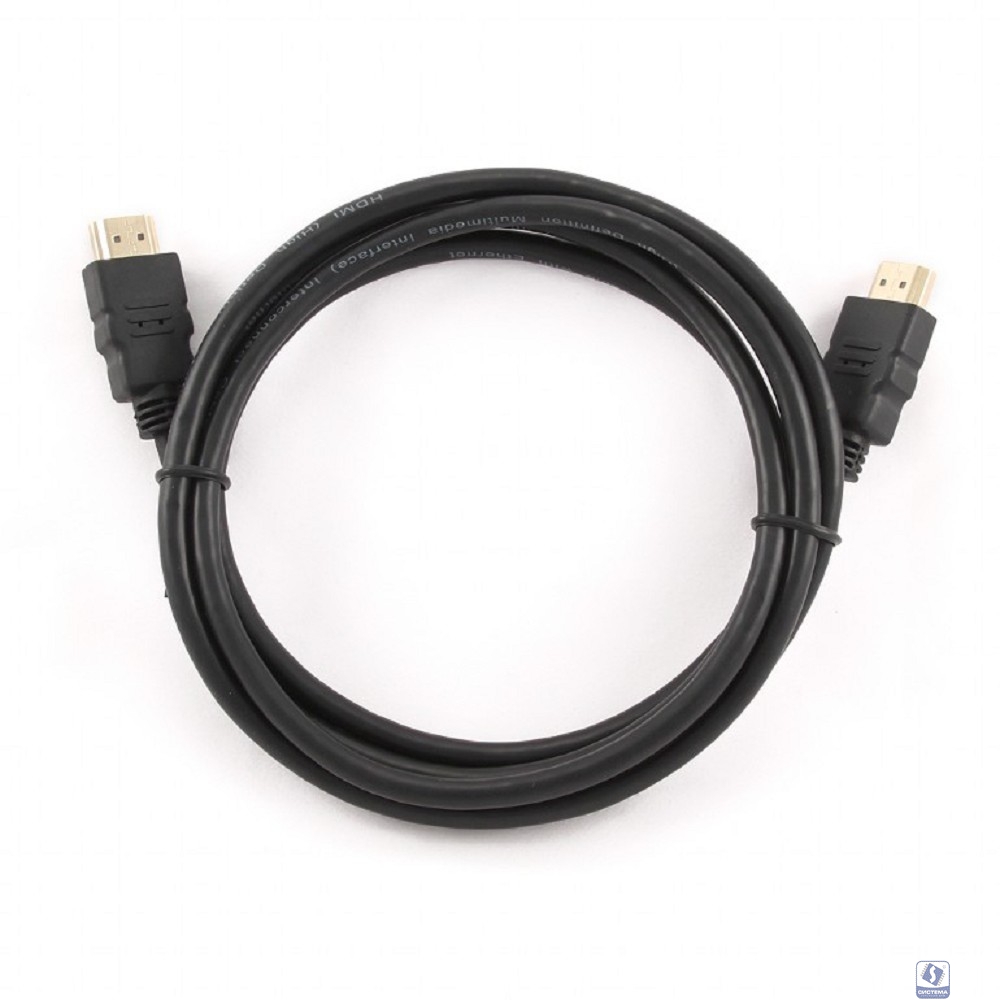 Bion Кабель HDMI v1.4, 19M/19M, 3D, 4K UHD, Ethernet, CCS, экран, позолоченные контакты, 2 м, черный [BXP-CC-HDMI4L-020]