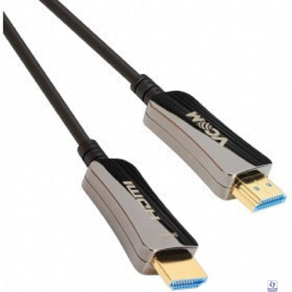VCOM D3742A-20M Активный оптический кабель HDMI 19M/M,ver. 2.0, 4K@60 Hz 20m VCOM <D3742A-20M>