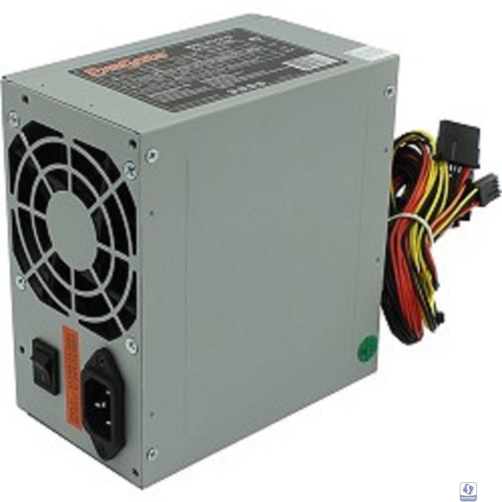 Exegate EX172785RUS Блок питания 450W Exegate CP450 OEM, ATX, 8cm fan, 24pin, (4+4)pin, PCI-E, 3xSATA, 2xIDE