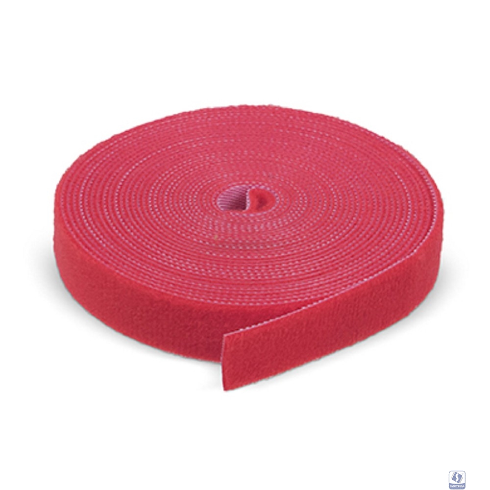 Cabeus ROL-5x16-RD Лента (липучка) в рулоне, ширина 16 мм, длина 5 м, красная КОД 9379c