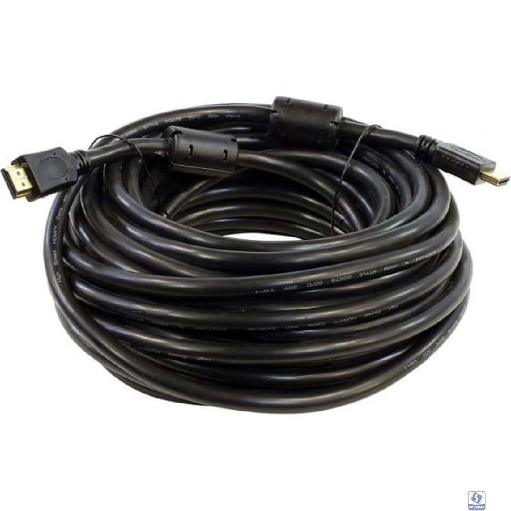 5bites APC-014-150 Кабель  HDMI M / HDMI M V1.4b, высокоскоростной, ethernet+3D, зол.разъемы, ферр.кольца, 15м.