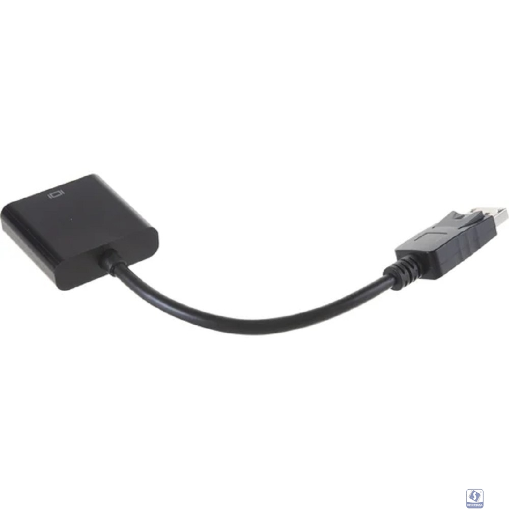 Gembird Переходник DisplayPort - HDMI  20M/19F, пакет черный [A-DPM-HDMIF-002]