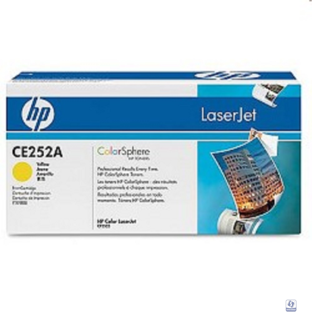 HP CE252A Картридж ,Yellow