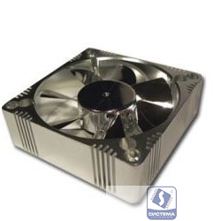 Gembird Вентилятор для корпуса 80x80x25mm, ball, узкий разъем 3 pin [FANCASE/BALL]