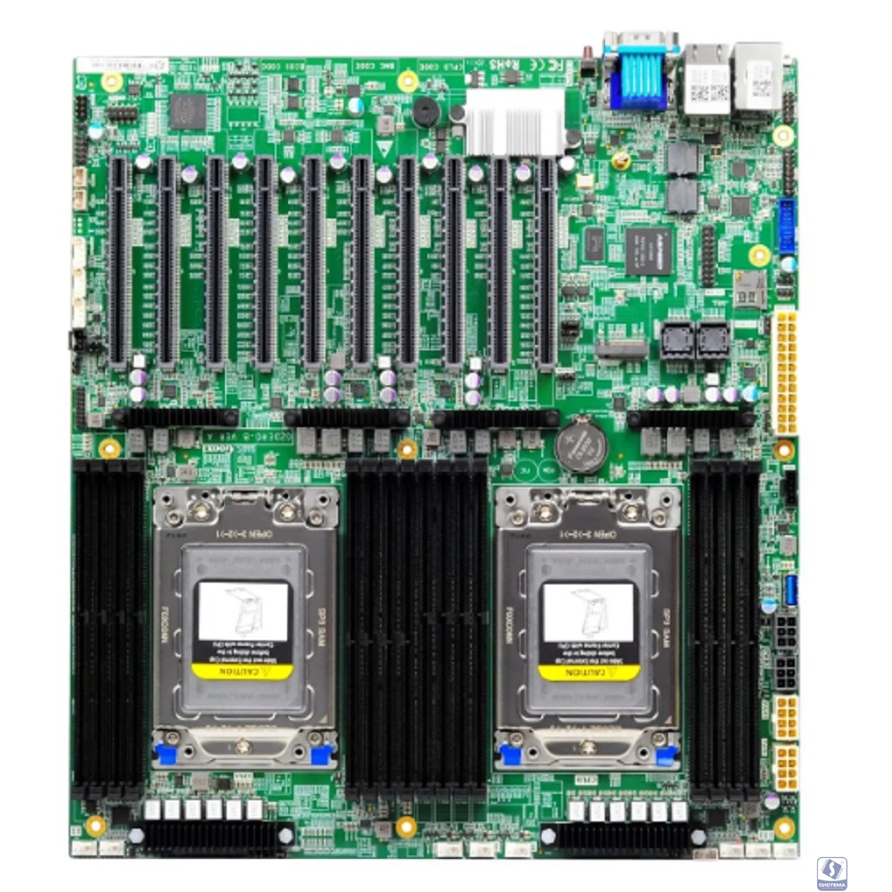 MB Gooxi G2DERO-B-PK2, 2xSP3 AMD EPYC 7001/7002/7003, 16xDDR4 ECC REG, 2xSFF8643, 6* PCI-E 4.0 x8, 4* PCI-E 4.0 x16, M.2 PCIe x4 2280, 2x1GbE LAN i350, IPMI, VGA, COM, 2*USB 3.0, E-ATX