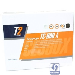 T2 CE390A Картридж  (TC-H90A) для LaserJet Enterprise M4555/ 600 M601/M602n/M603n (10000 стр.) с чипом