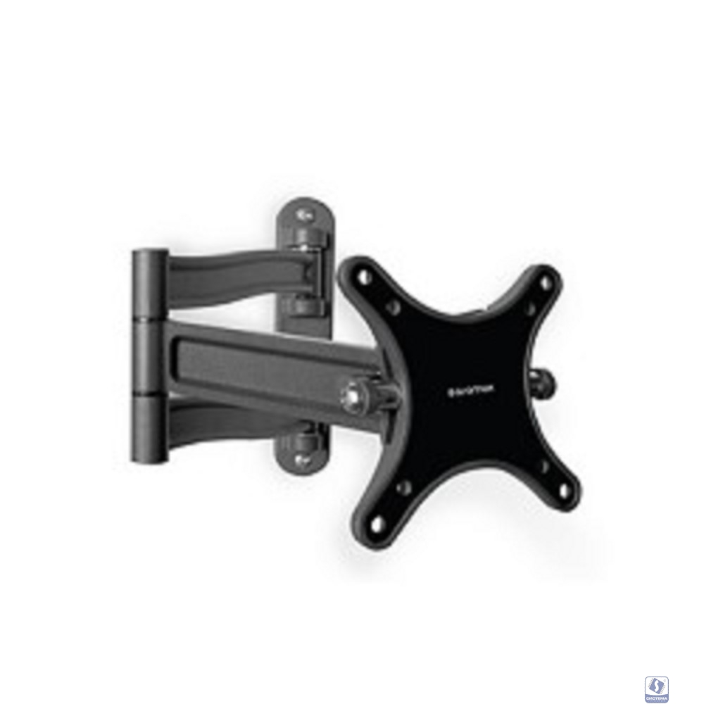 Kromax TECHNO-1 grey, Кр. алюм. наст. для TV 10"-26", max 15 кг, 4 ст св., нак. 30°, пов. 180°, от ст. 45-365 мм, max VESA 100x100 мм. Kromax TECHNO-1 grey, Кр. алюм. наст. для TV 10"-26", max 15 кг, 4 ст св., нак. 30°, пов. 180°, от ст. 45-365 мм, max VESA 100x100 мм.