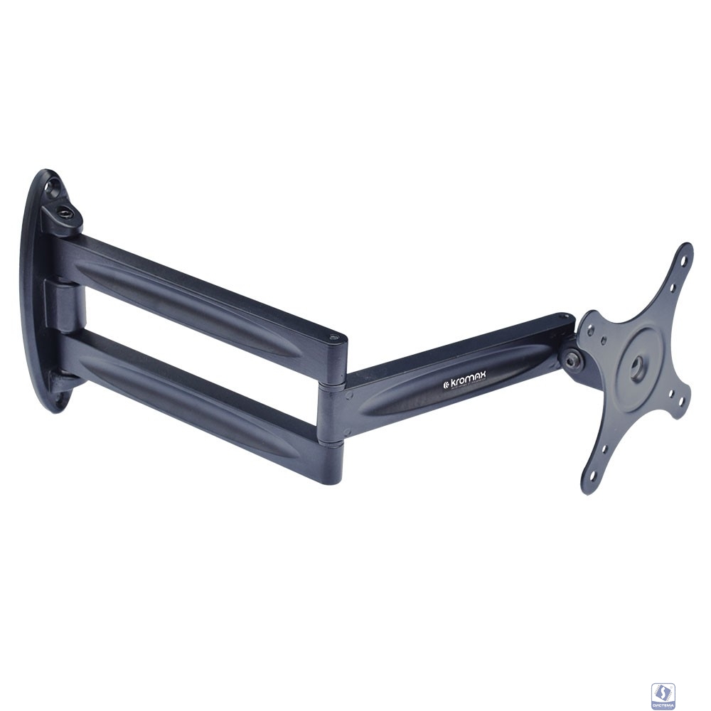 Повреждение упаковки Kromax TECHNO-11 черный 10"-32" макс.15кг настенный поворот и наклон