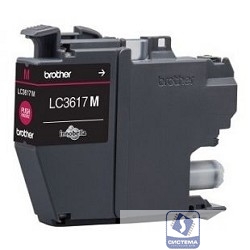 Brother LC-3617M Картридж, Magenta {MFCJ3530/3930, Magenta, (550стр) (LC3617M)
