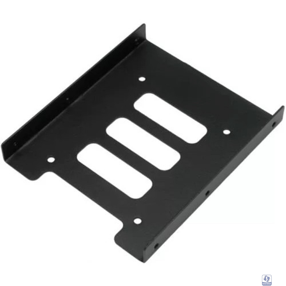 Салазки (2 шт.) для установки HDD/SSD 3.5" в отсек 5.25" Gembird, металл, пакет