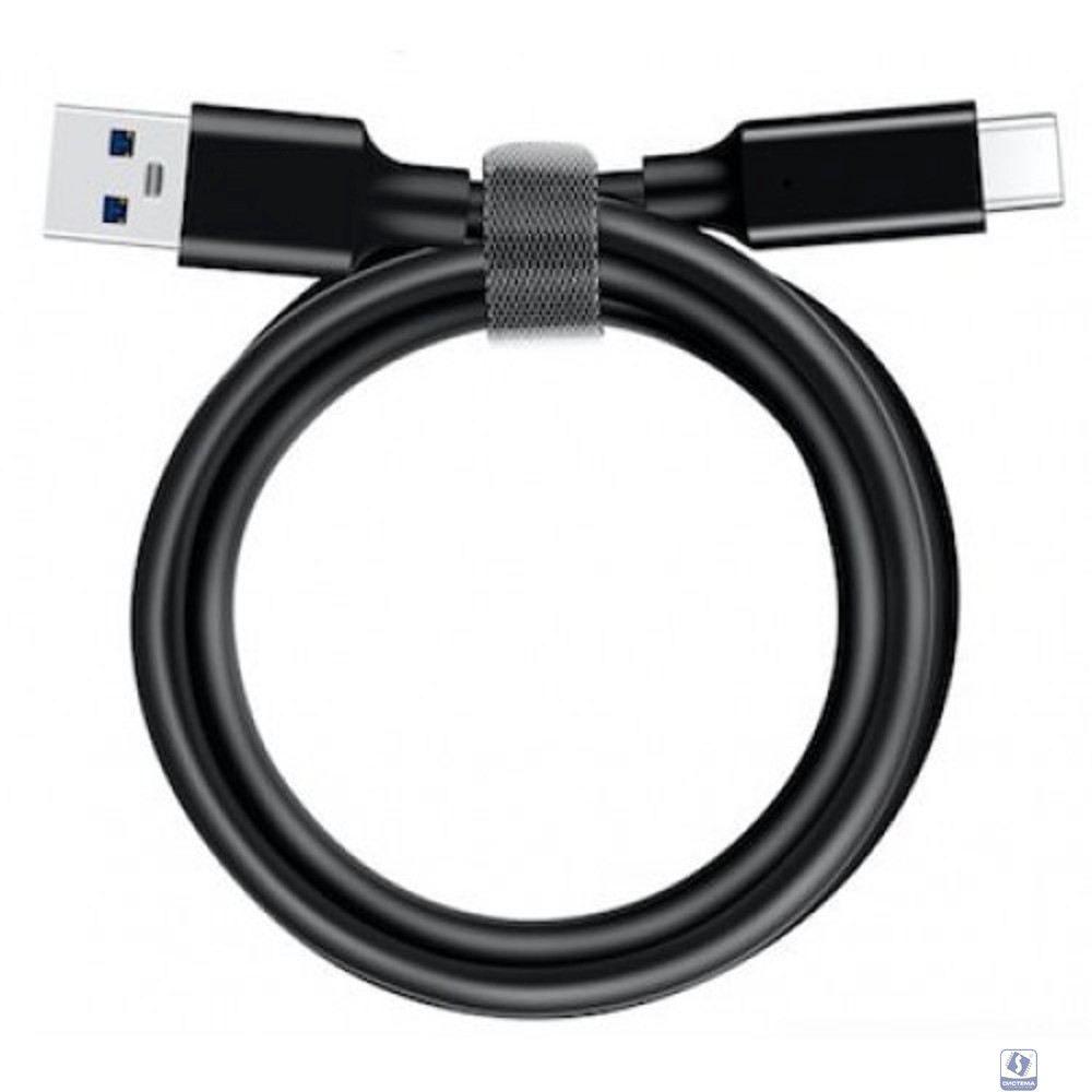 KS-is KS-845B-0.3 Кабель SuperSpeed+ 10Gbps USB-C m - USB-A m,черный, 30см