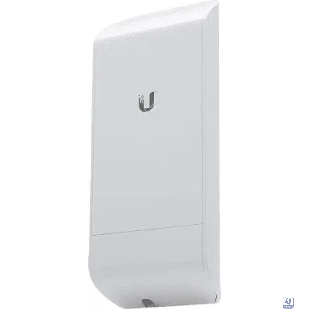 UBIQUITI NanoStation Loco M2 Точка доступа Wi-Fi, AirMax, 5км,  Рабочая частота 2412-2462 МГц (белый)