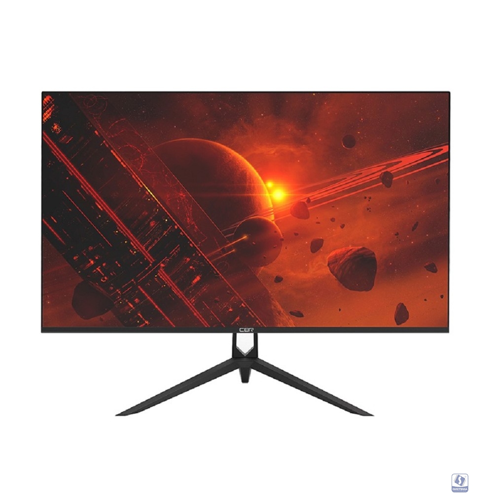 CBR LCD Монитор 27" MF-2701, VA, FHD 1920x1080, 100Гц, 1*HDMI/1*VGA, внешний БП, черный, кабель HDMI [LCD-MF2701-OPC]